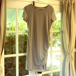 Grey fitted dress size L